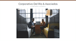 Desktop Screenshot of corporativodelrio.com
